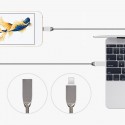 Tonmeister MAKT Zinc 2.1A Apple İphone USB Lightning Hızlı Data ve Şarj Kablosu